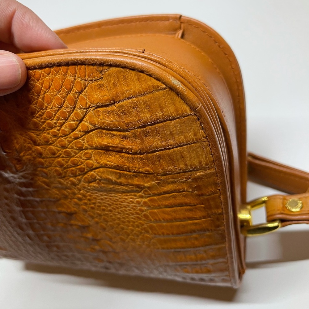 MARINA MR Crocodile shoulder bag Croco Leather bag - Picture 13 of 16